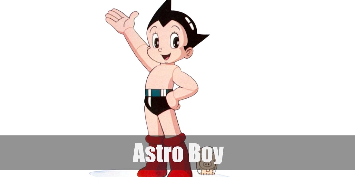 Astro Boy 2009 Movie Astro Boy Toby Tenma Red Cosplay Shoes Boots