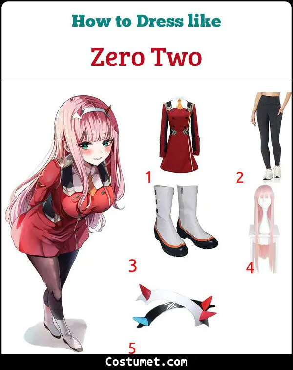 Dress Like Zero Two Costume  Halloween and Cosplay Guides