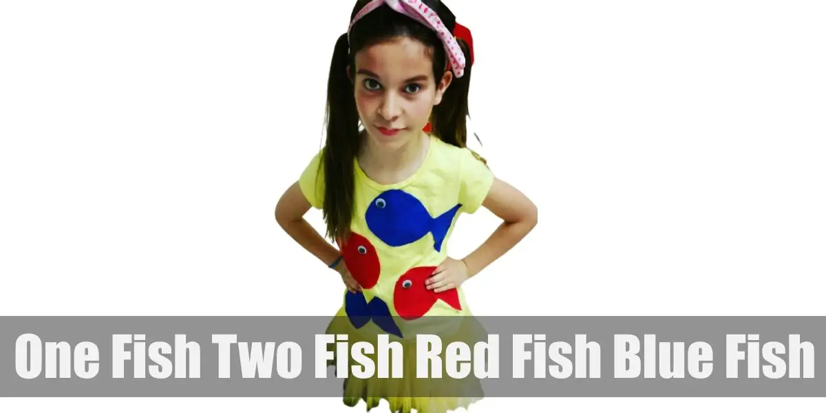 Dr. Seuss Red Fish Kids Costume