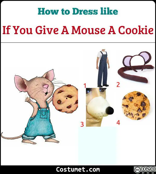 If You Give A Mouse A Cookie Costume for Cosplay & Halloween