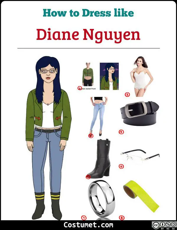 Diane Nguyen Costume for Cosplay & Halloween 2023