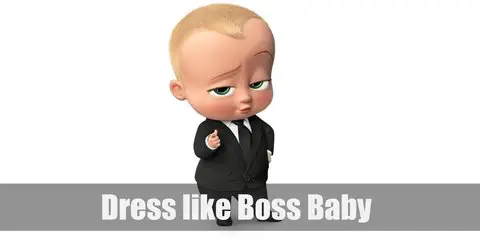 boss baby suit costume