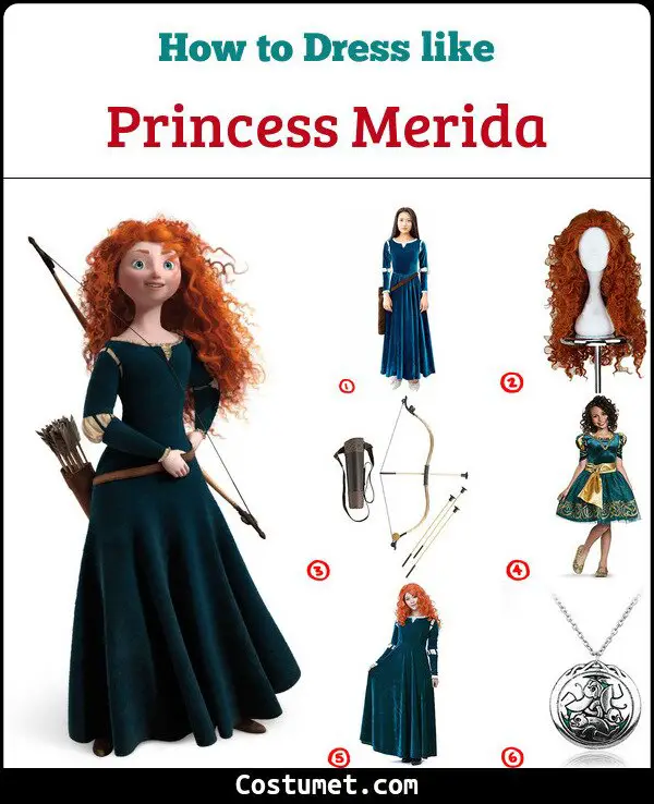 merida brave costume for adults