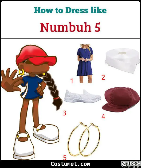 Numbuh 5 Costume For Cosplay Halloween