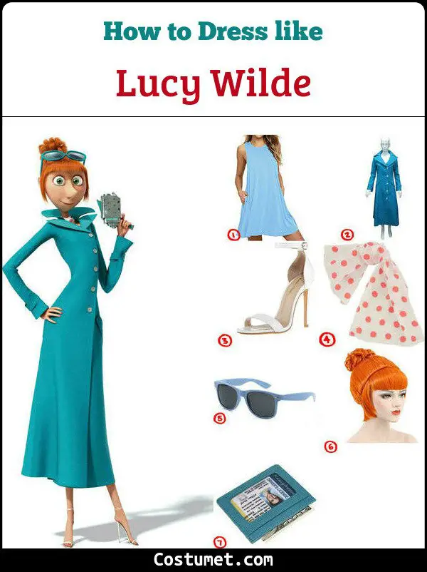 Agent Lucy Wilde Despicable Me Costume For Cosplay And Halloween 2023