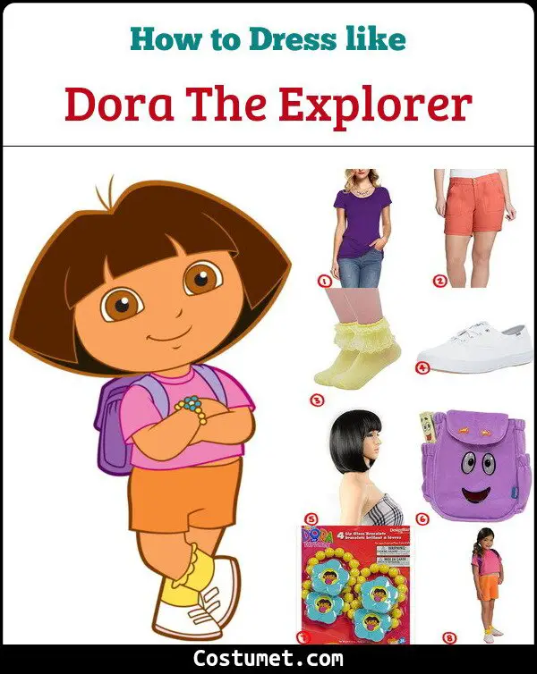 dora the explorer costume diy