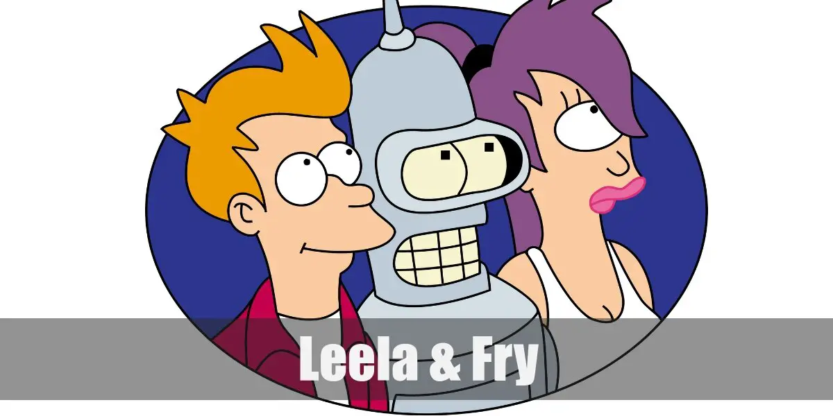 futurama leela and fry