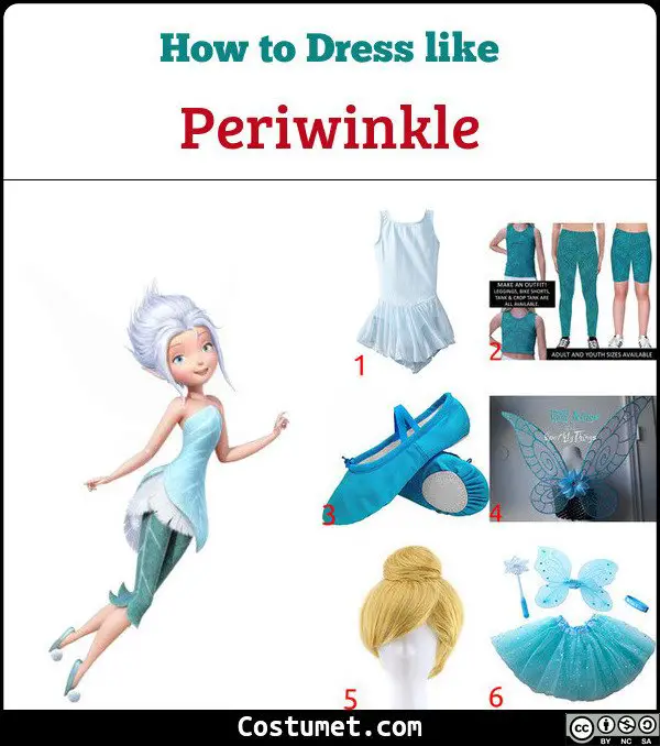 periwinkle fairy costume pattern