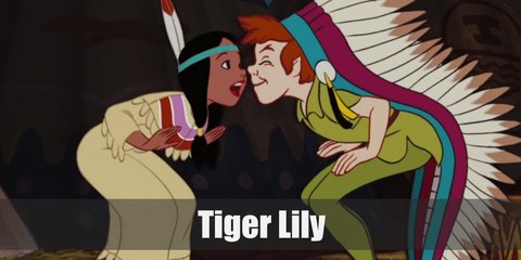 tiger lily peter pan cosplay