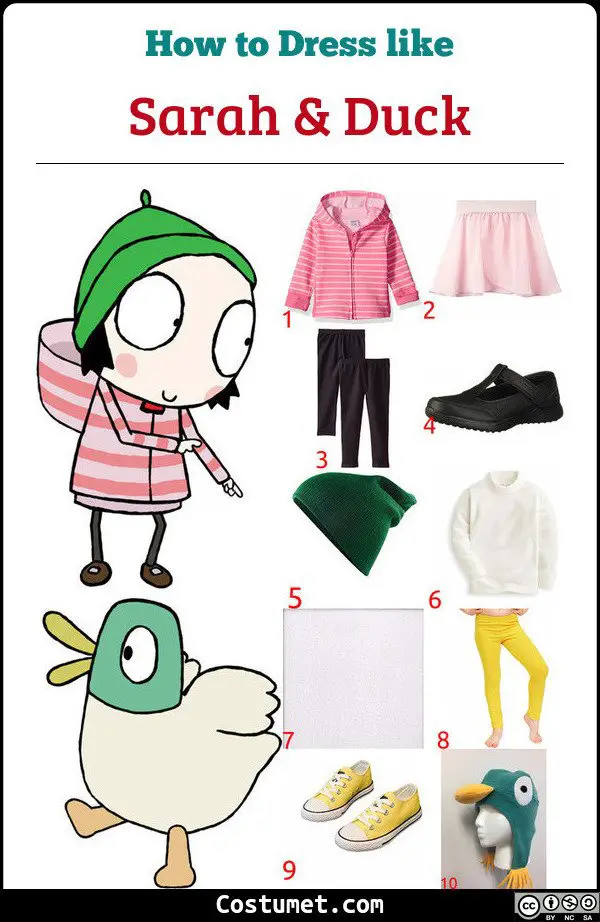 Sarah & Duck Cut-out Dress-up Paper Doll - Sarah and Duck Official