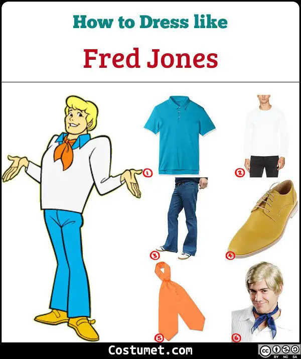 Fred Jones (Scooby Doo) Costume for Cosplay & Halloween