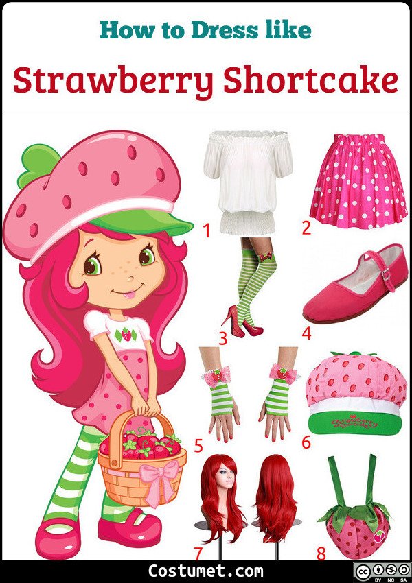 strawberry shortcake costume teen