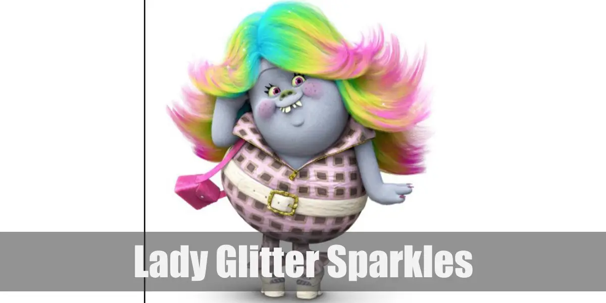 Dreamworks Trolls Lady Glitter Sparkles
