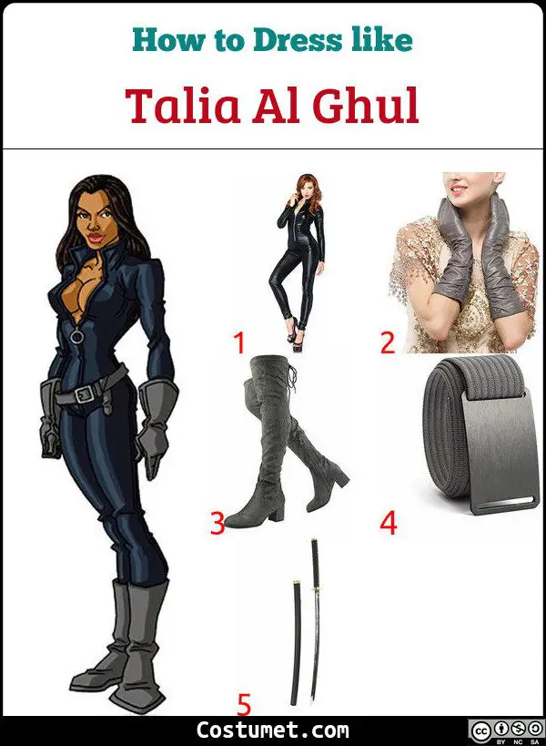 Talia Al Ghul Costume for Cosplay & Halloween 2023