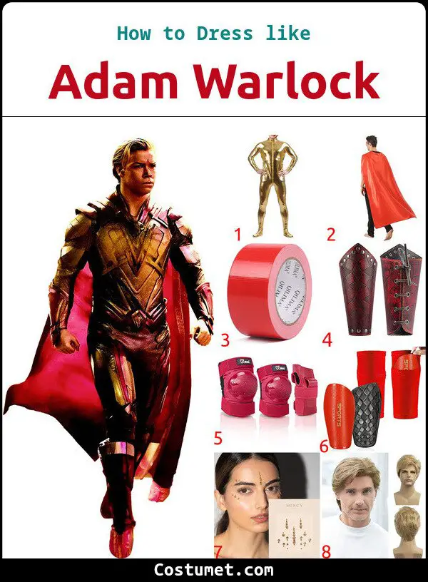 Adam Warlock Costume for Cosplay & Halloween