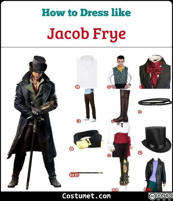 Jacob Frye (Assassins Creed Syndicate) Costume for Cosplay & Halloween