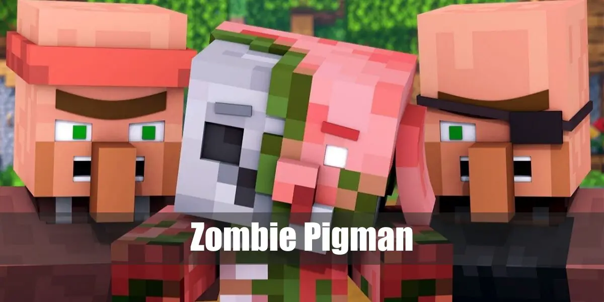 Zombie Pigman (minecraft) Costume For Cosplay & Halloween