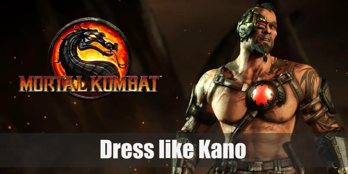 Cosplay Kano #MortalKombat - Studs Geeks and Games