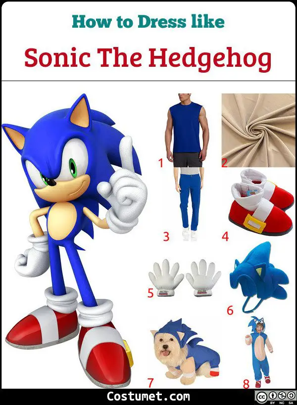 is sonic having a deal on halloween 2020 Sonic The Hedgehog Costume For Cosplay Halloween 2020 is sonic having a deal on halloween 2020