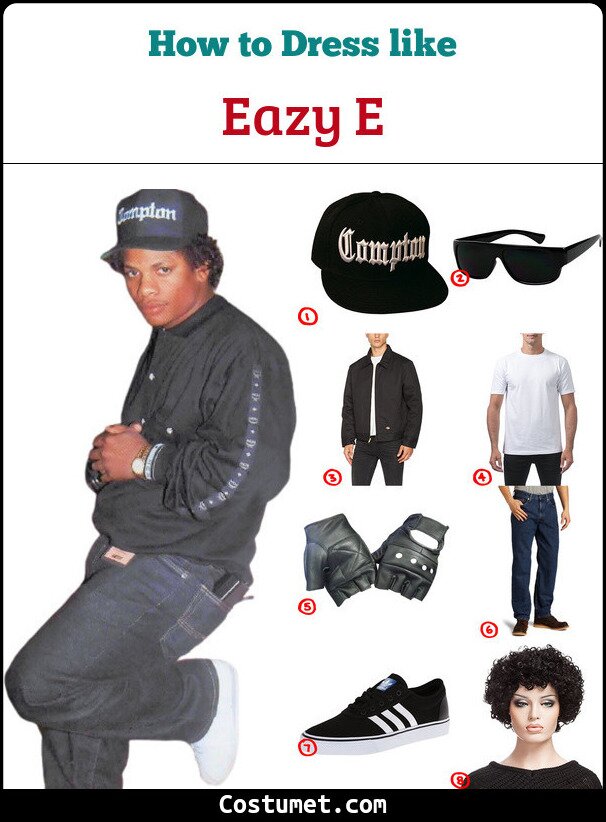 Eazy-E Costume for Cosplay \u0026 Halloween 2020