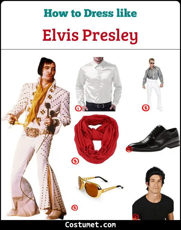 Elvis Presley Costume for Cosplay & Halloween