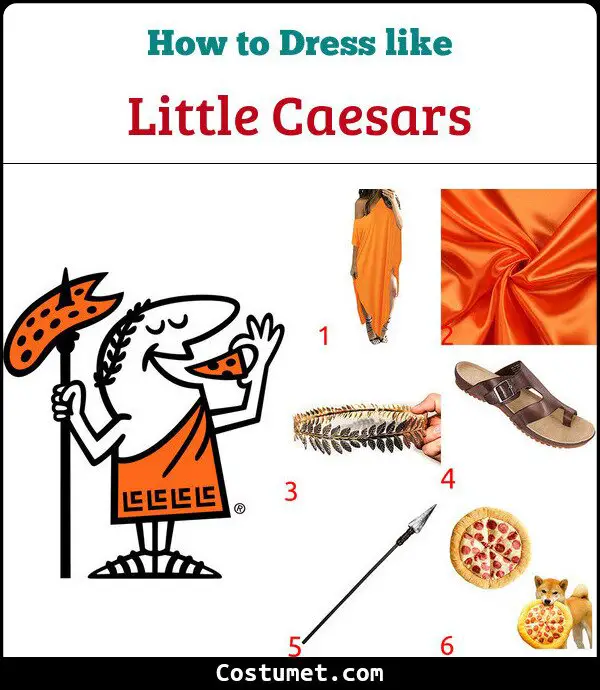 Little Caesars Pizza Costume for Cosplay & Halloween 2023