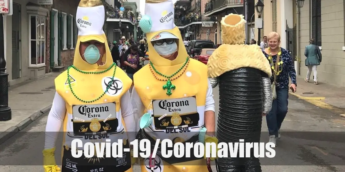 Covid-19/Coronavirus Costume for Cosplay & Halloween