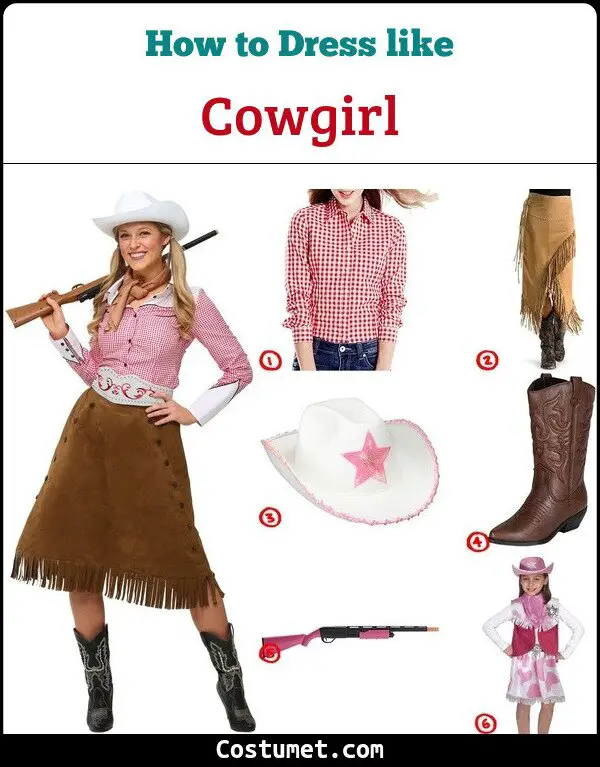 A Cowgirl from the Ranch Costume for Cosplay & Halloween 2023