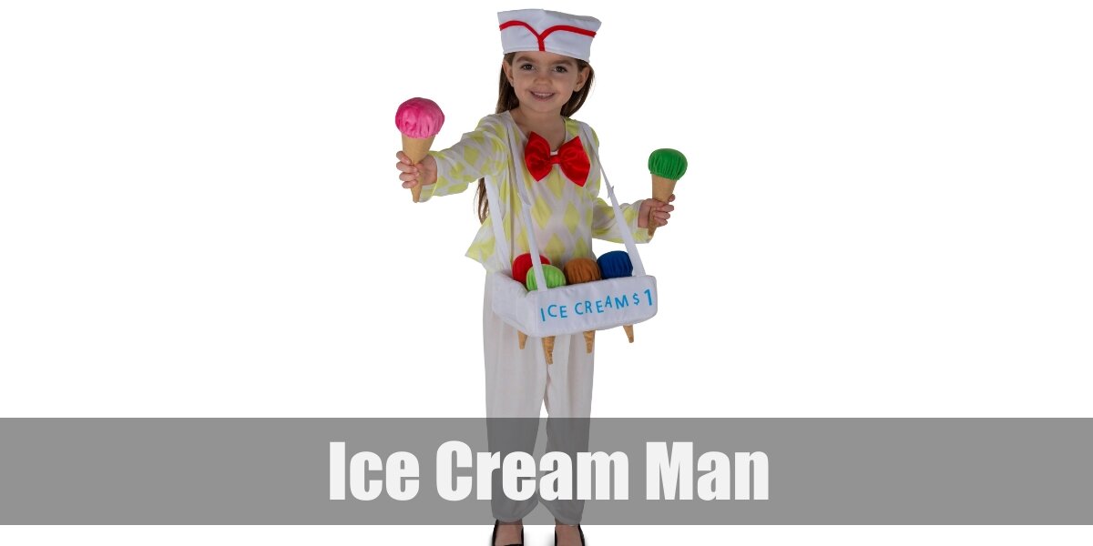 Ice Cream Man Costume for Cosplay & Halloween 2023