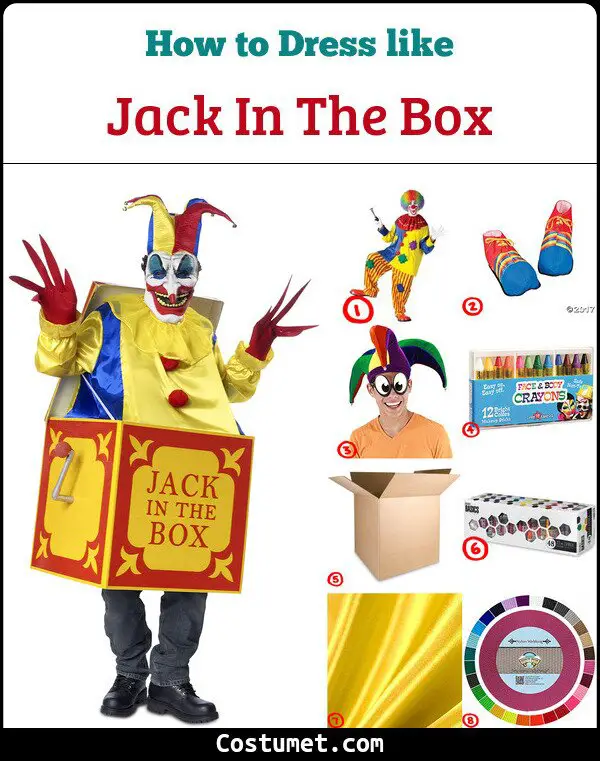 Jack from Jack-in-the-Box Costume!