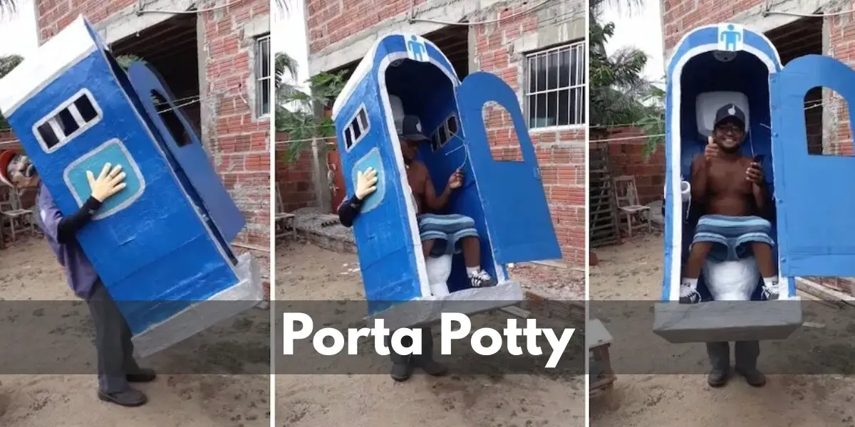 Porta Potty Costume for Cosplay & Halloween