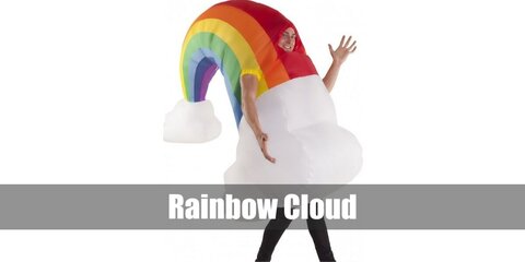 Rainbow Fairy Costume for Cosplay & Halloween 2023