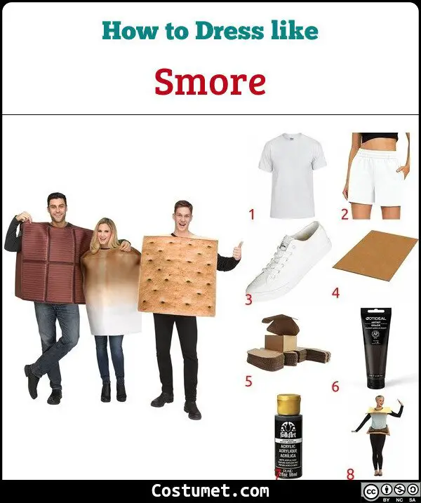 Smore Costume for Cosplay & Halloween