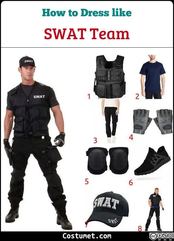 swat uniform costume