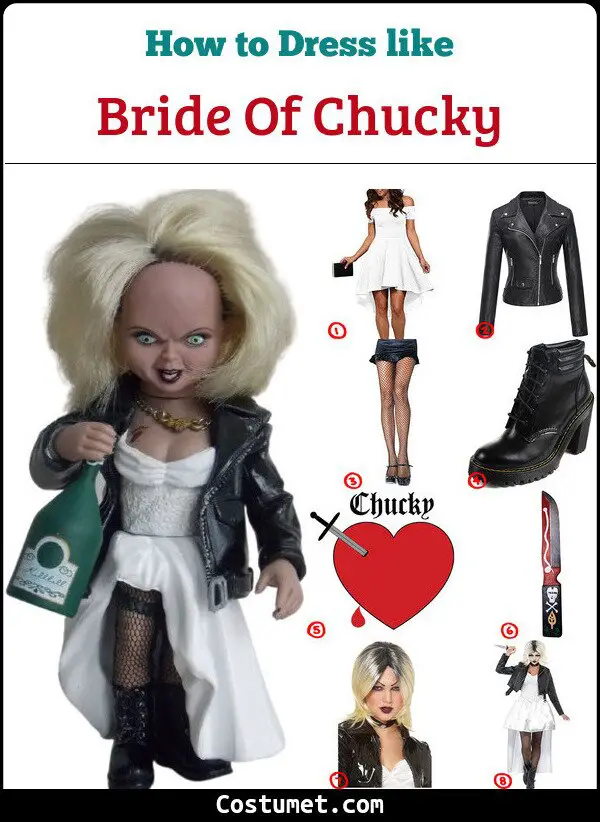 The Bride of Chucky Costume