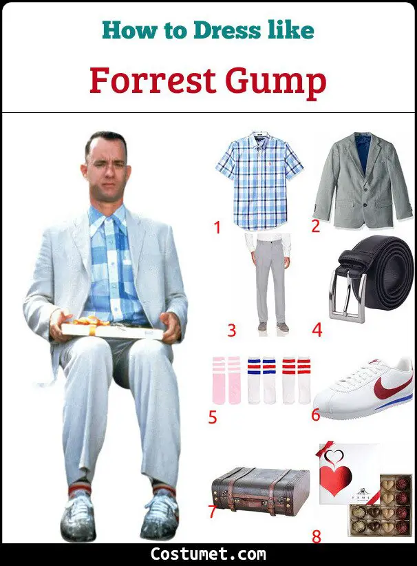 forrest gump cortez outfit