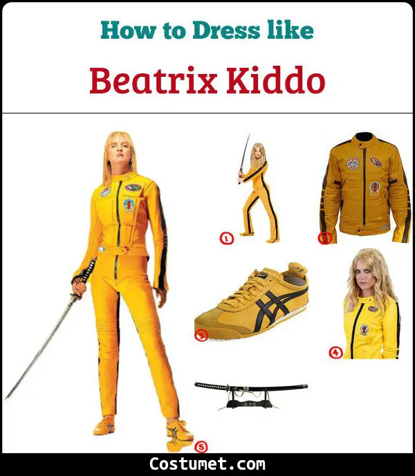 Beatrix Kiddo (Kill Bill) Costume for Cosplay & Halloween 2023