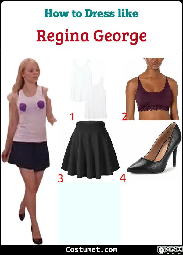 Tianepaofu Mean Girl Regina George Cosplay Costume Outfits Adult