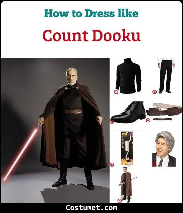 Count Dooku (Star Wars) Costume for Cosplay & Halloween 2023