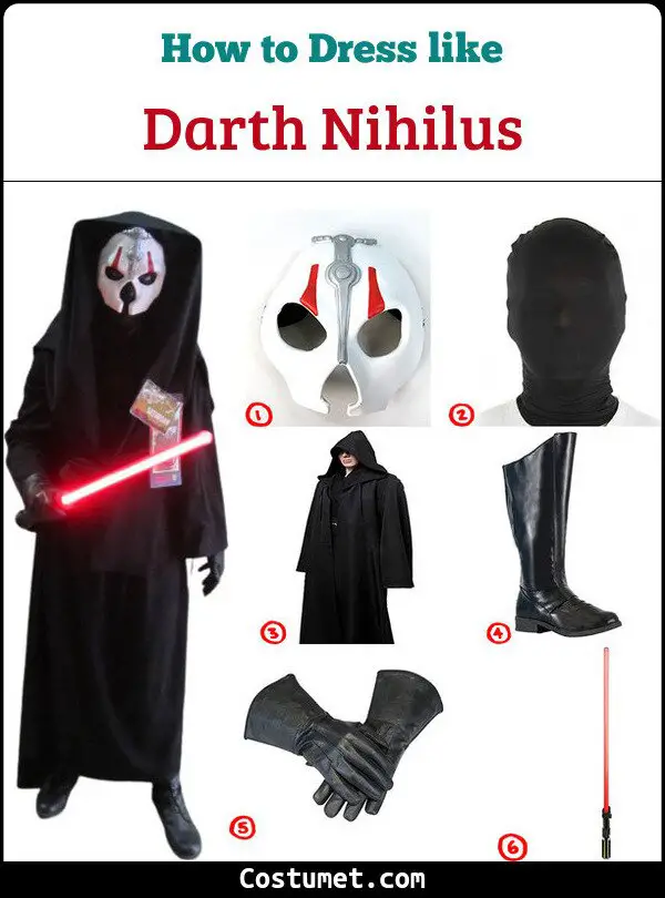 Darth Nihilus Costume Carbon Costume DIY Dress-Up Guides, 46% OFF