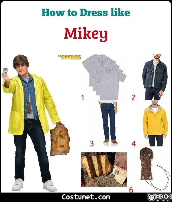 Mikey The Goonies Costume For Cosplay Halloween 2020