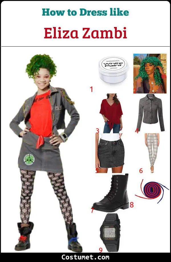 Eliza Zambi's (Zombies) Costume for Cosplay & Halloween 2023