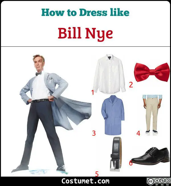 Bill Nye the Science Guy Costume for Cosplay & Halloween
