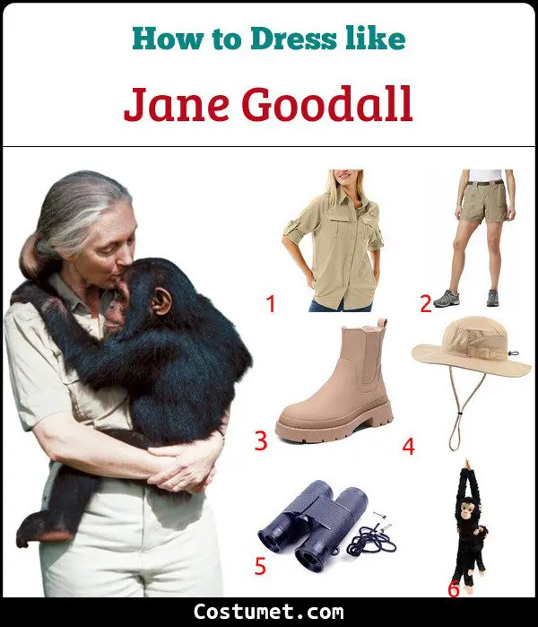 Jane Goodall S Costume For Cosplay And Halloween 2023
