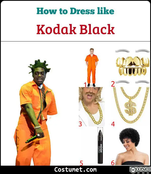 Teen Wears Kodak Black Costume