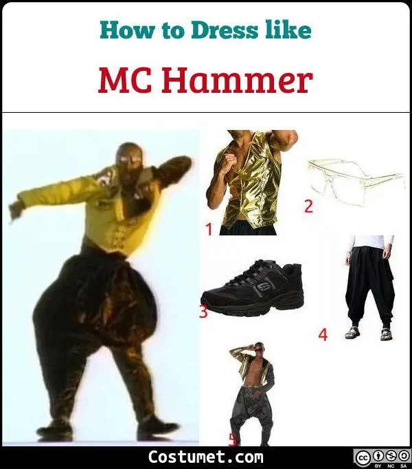 MC Hammer Costume for Cosplay & Halloween 2023