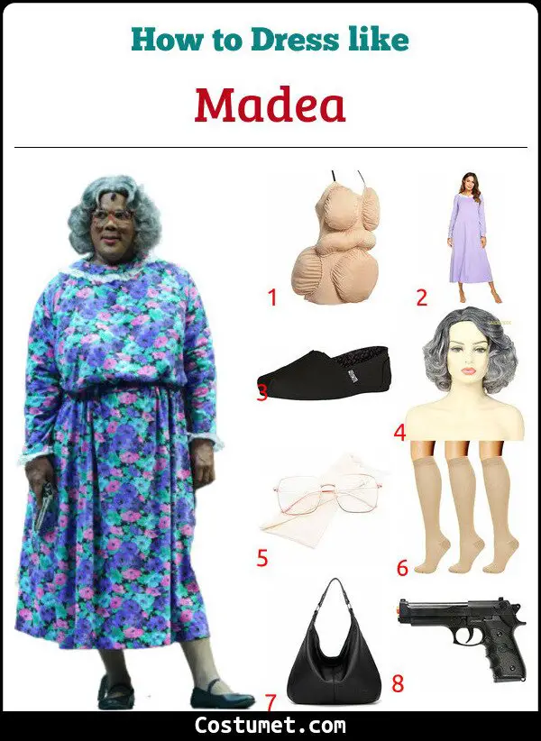 Madea Costume for Cosplay & Halloween