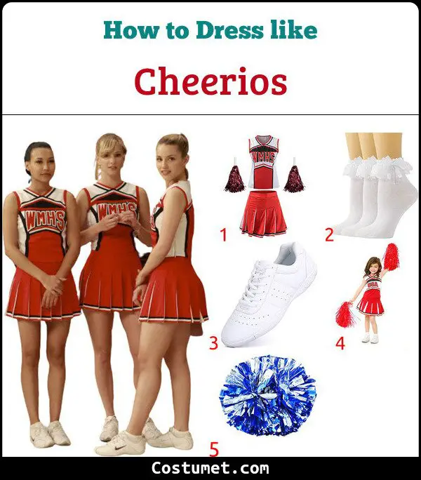 Cheerios (Glee) Costume for Cosplay & Halloween