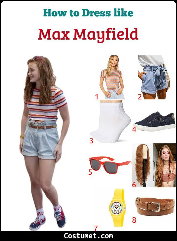 Max Mayfield (Stranger Things) Costume for Cosplay & Halloween